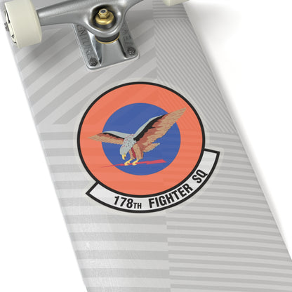 178 Fighter Squadron (U.S. Air Force) STICKER Vinyl Kiss-Cut Decal-The Sticker Space