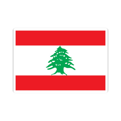 Flag of Lebanon WFB (Lebanon) STICKER Vinyl Kiss-Cut Decal