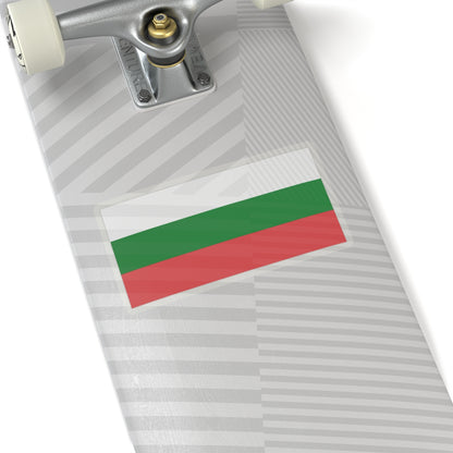 Hybrid flag of Belarus 1918 1991-1995 and 2012- (Belarus) STICKER Vinyl Kiss-Cut Decal