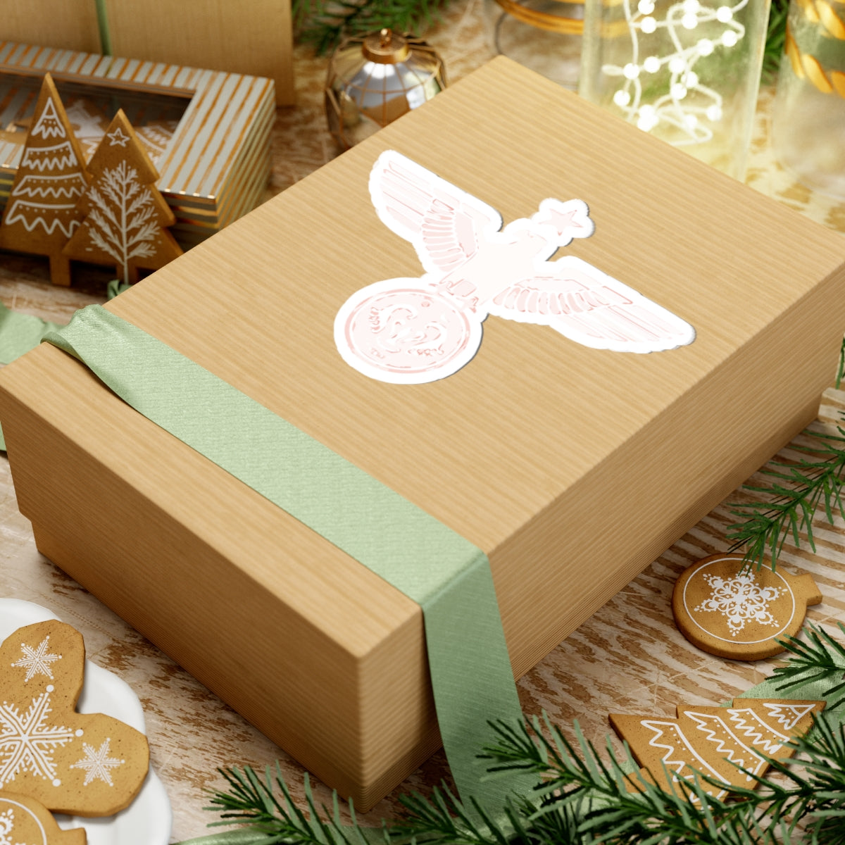 Arakan Army Kayin State Logo Without Background (Myanmar) (Coat of Arms) STICKER Vinyl Kiss-Cut Decal