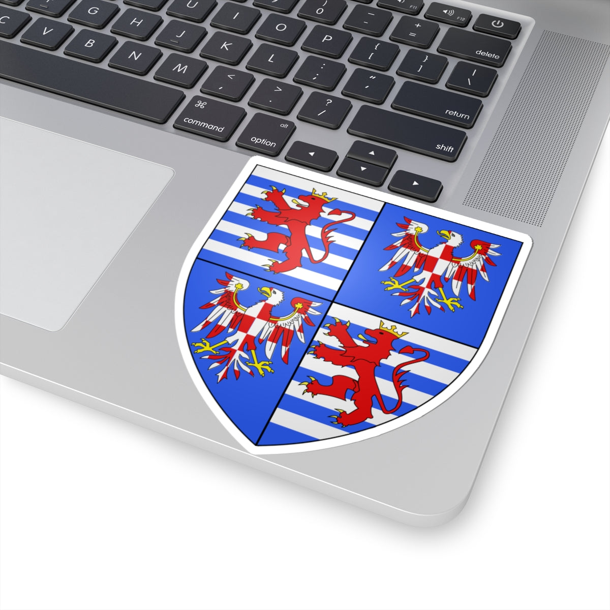 Armoiries Jean-Henri de Luxembourg (Czech Republic) (Coat of Arms) STICKER Vinyl Kiss-Cut Decal