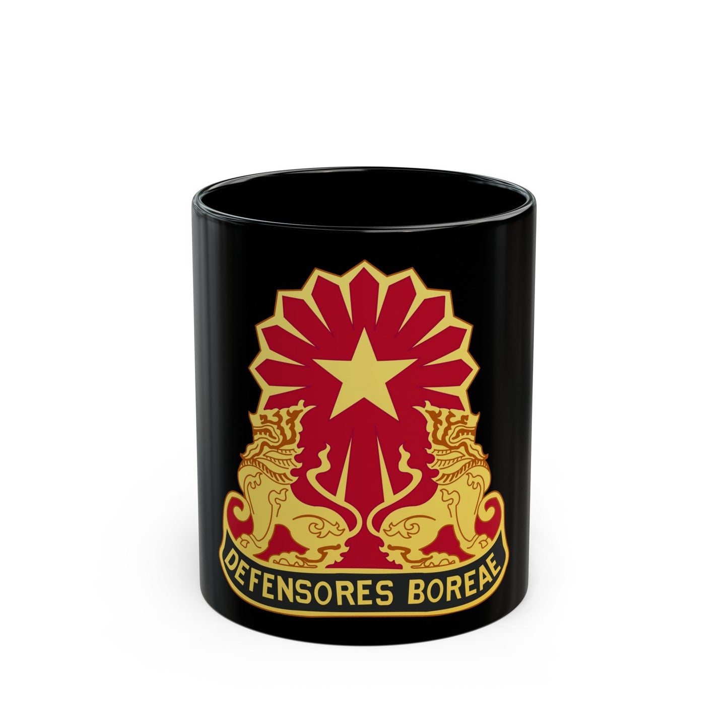 87th Air Defense Artillery Group (U.S. Army) Black Coffee Mug-11oz-The Sticker Space