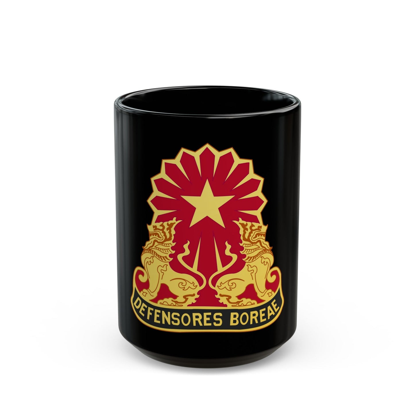 87th Air Defense Artillery Group (U.S. Army) Black Coffee Mug-15oz-The Sticker Space
