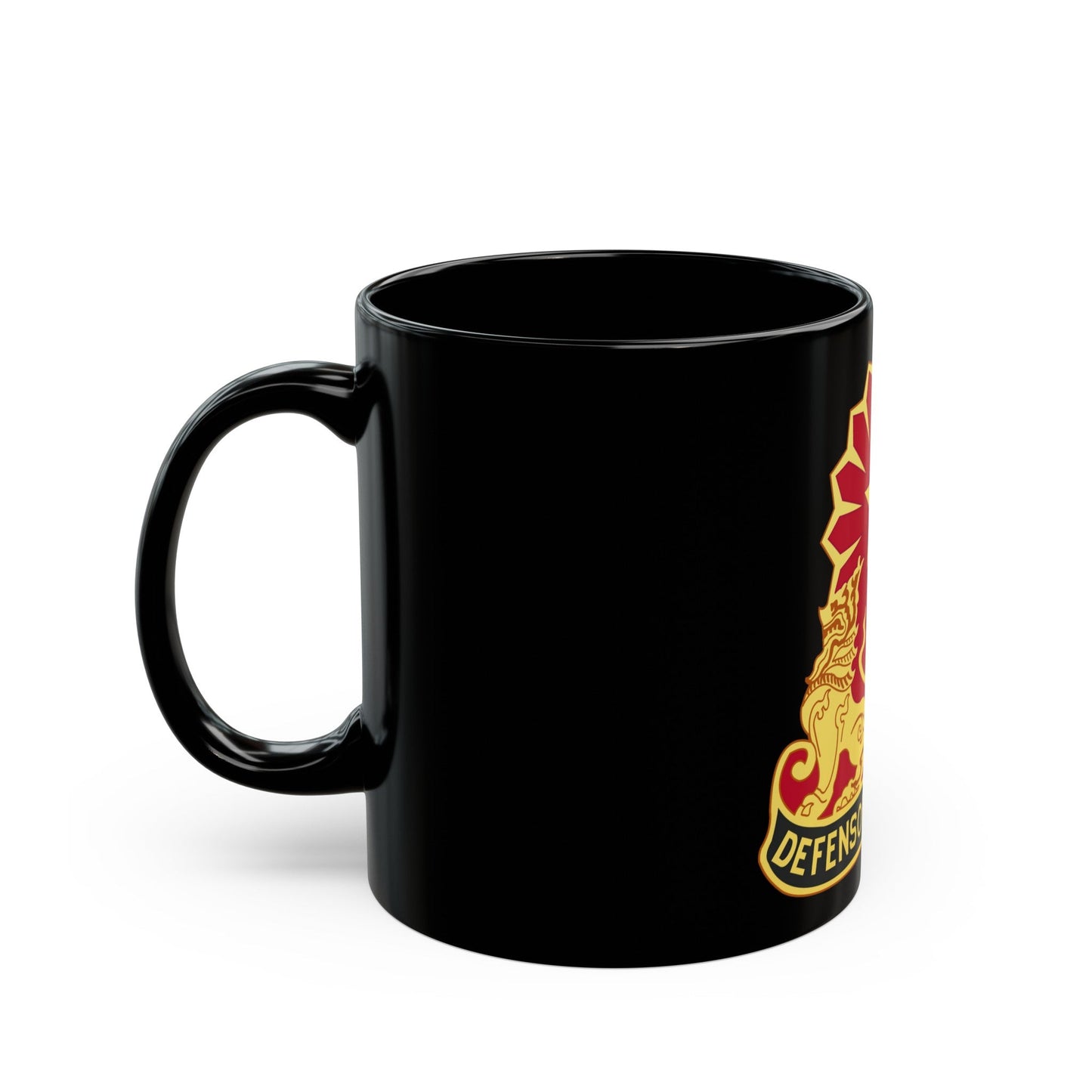87th Air Defense Artillery Group (U.S. Army) Black Coffee Mug-The Sticker Space