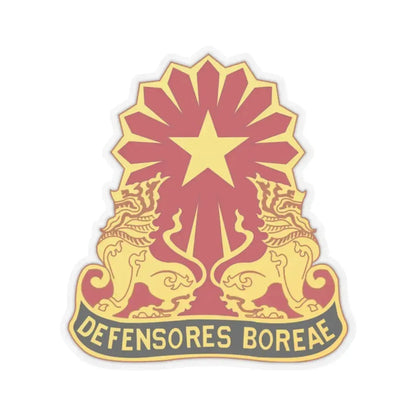 87th Air Defense Artillery Group (U.S. Army) STICKER Vinyl Kiss-Cut Decal 2 Inch Transparent - The Sticker Space