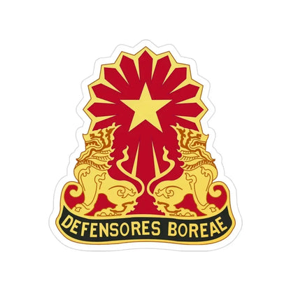 87th Air Defense Artillery Group (U.S. Army) Transparent STICKER Die-Cut Vinyl Decal 3 Inch - The Sticker Space