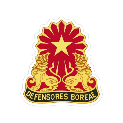 87th Air Defense Artillery Group (U.S. Army) Transparent STICKER Die-Cut Vinyl Decal 4 Inch - The Sticker Space