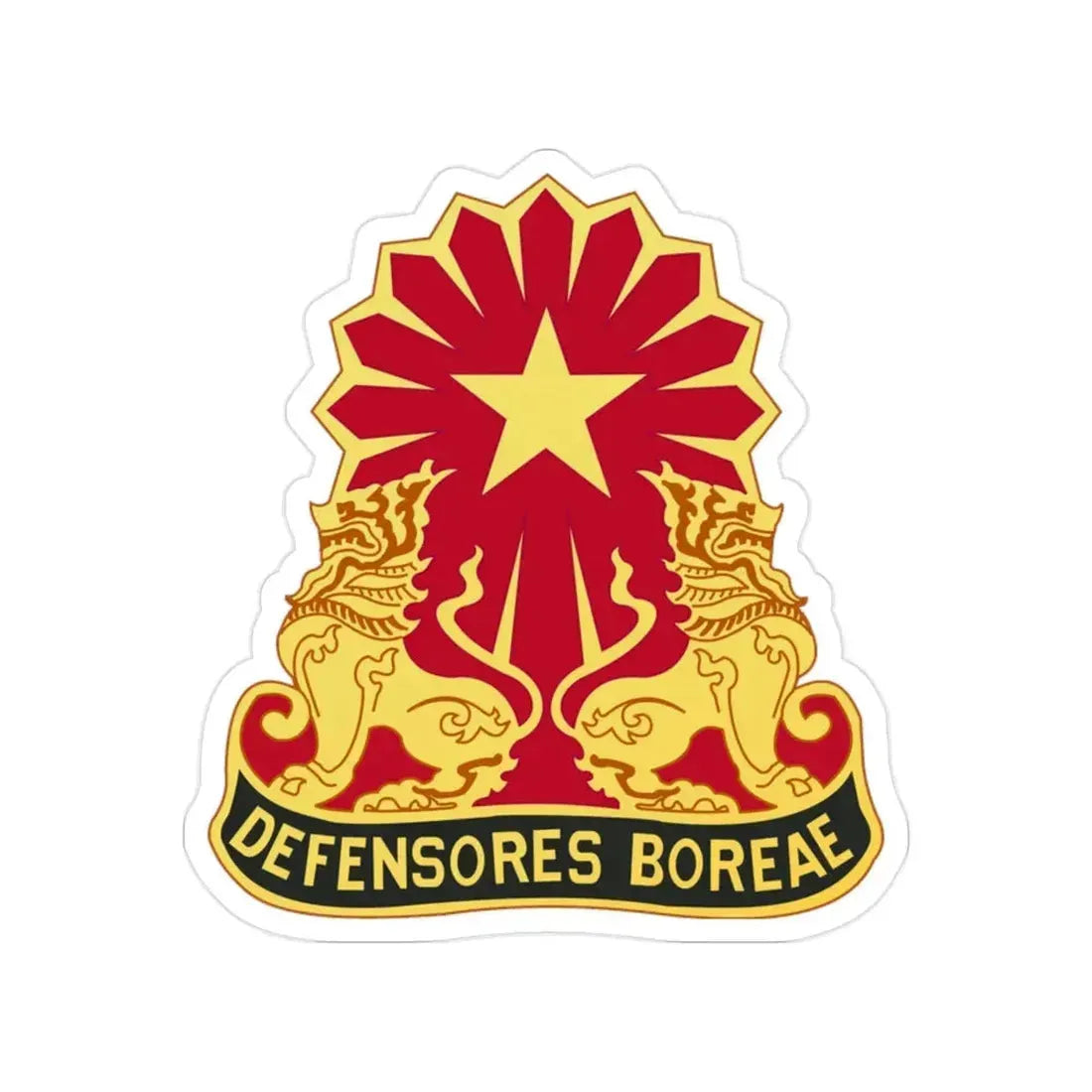 87th Air Defense Artillery Group (U.S. Army) Transparent STICKER Die-Cut Vinyl Decal - The Sticker Space