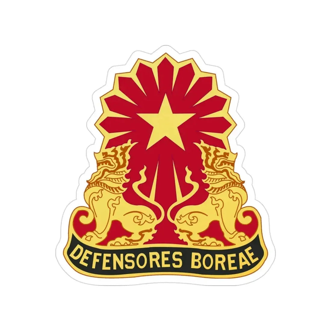 87th Air Defense Artillery Group (U.S. Army) Transparent STICKER Die-Cut Vinyl Decal - The Sticker Space