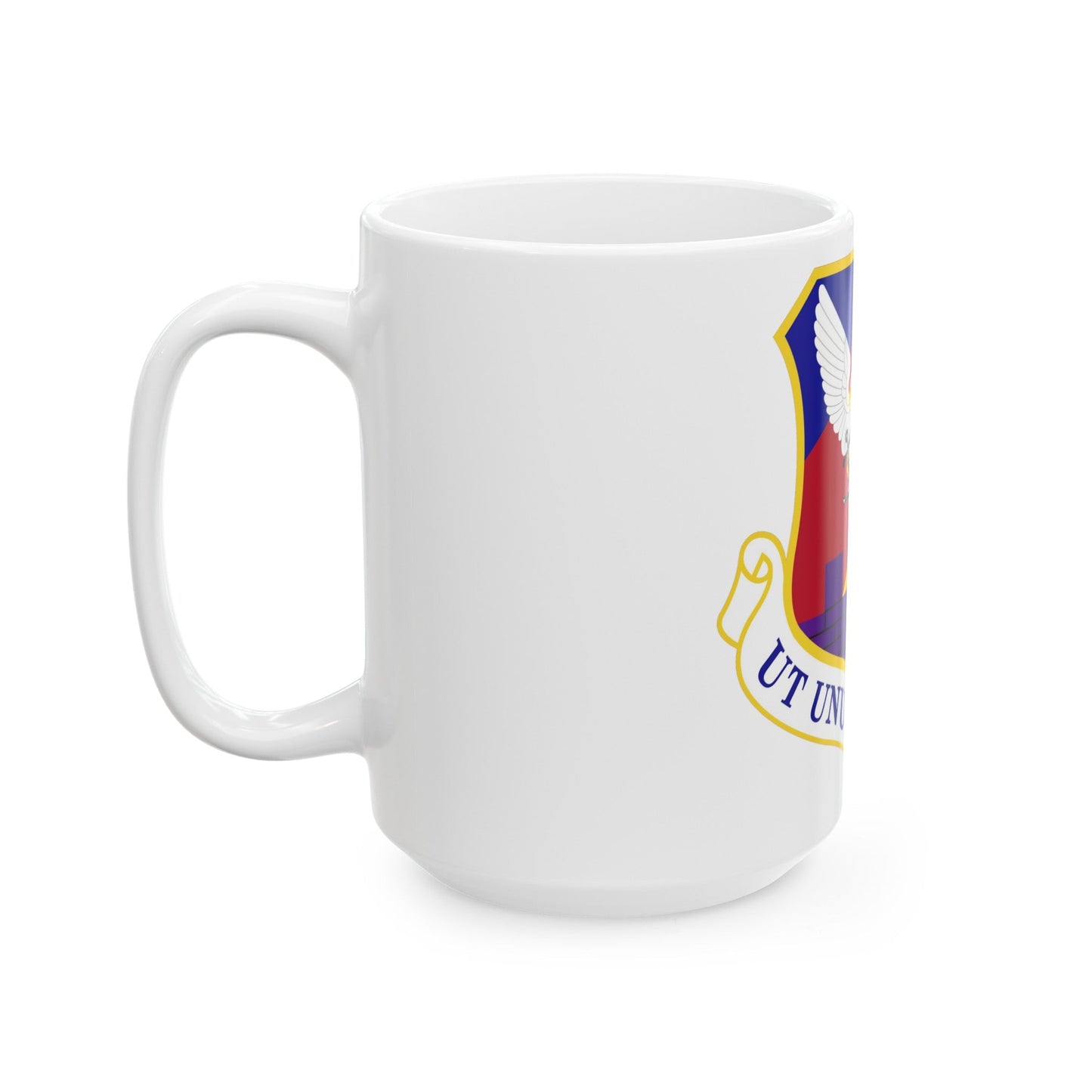 87th Airbase Wing (U.S. Air Force) White Coffee Mug-The Sticker Space