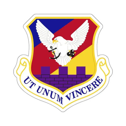 87th Airbase Wing (U.S. Air Force) STICKER Vinyl Kiss-Cut Decal 6 Inch White - The Sticker Space