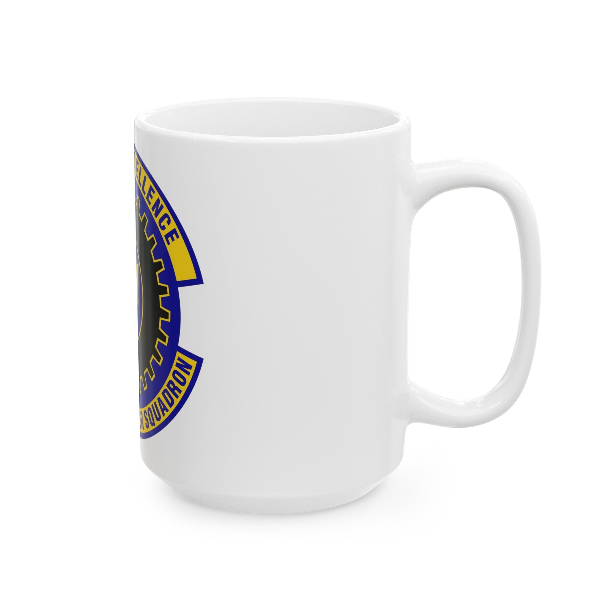 87th Civil Engineer Squadron (U.S. Air Force) White Coffee Mug-The Sticker Space