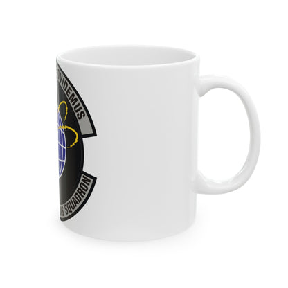 87th Communications Squadron (U.S. Air Force) White Coffee Mug-The Sticker Space