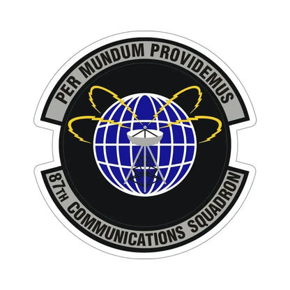 87th Communications Squadron (U.S. Air Force) STICKER Vinyl Die-Cut Decal - The Sticker Space
