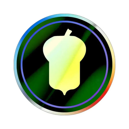 87th Infantry Division (U.S. Army) Holographic STICKER Die-Cut Vinyl Decal 4 Inch Holographic - The Sticker Space