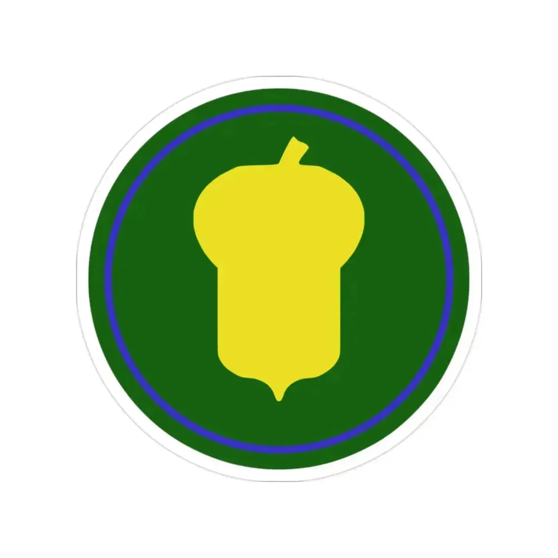 87th Infantry Division (U.S. Army) Transparent STICKER Die-Cut Vinyl Decal 2 Inch - The Sticker Space