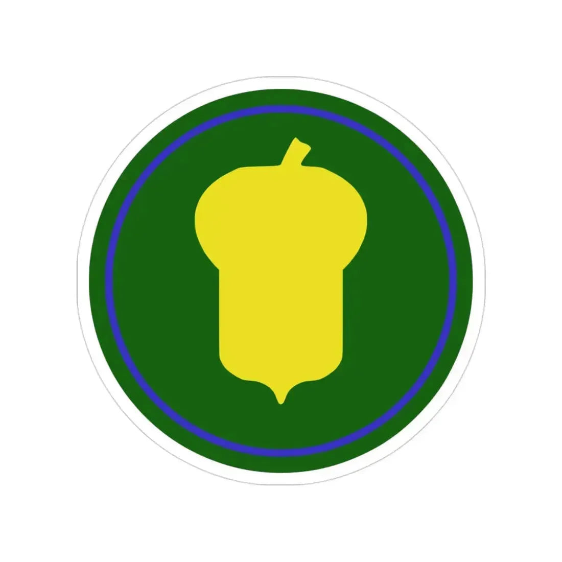 87th Infantry Division (U.S. Army) Transparent STICKER Die-Cut Vinyl Decal 3 Inch - The Sticker Space