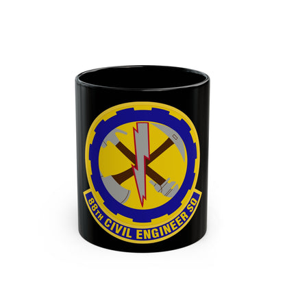 88 Civil Engineer Squadron AFMC (U.S. Air Force) Black Coffee Mug-11oz-The Sticker Space