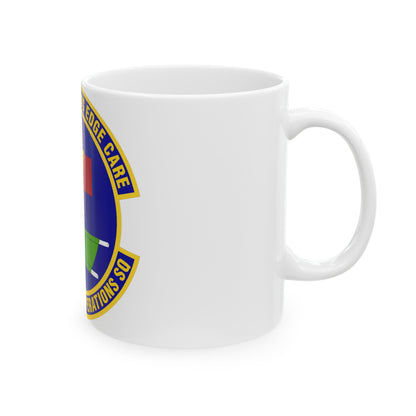 88 Inpatient Operations Squadron AFMC (U.S. Air Force) White Coffee Mug-The Sticker Space