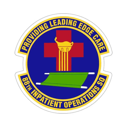 88 Inpatient Operations Squadron AFMC (U.S. Air Force) STICKER Vinyl Die-Cut Decal - The Sticker Space
