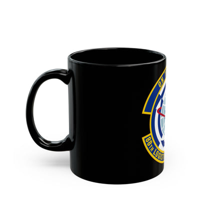 88 Logistics Readiness Squadron AFMC (U.S. Air Force) Black Coffee Mug-The Sticker Space