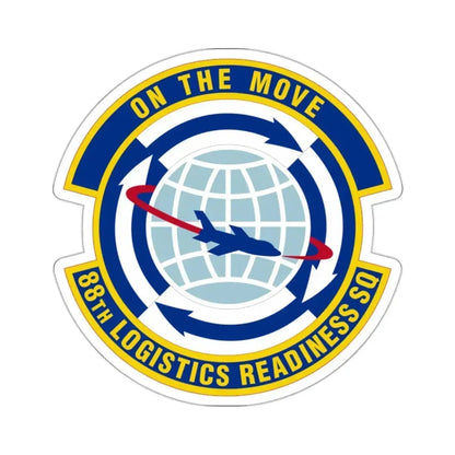 88 Logistics Readiness Squadron AFMC (U.S. Air Force) STICKER Vinyl Die-Cut Decal 2 Inch - The Sticker Space