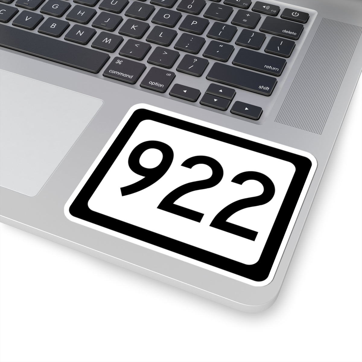 WV-922 (Virginia) (Road Sign) STICKER Vinyl Kiss-Cut Decal
