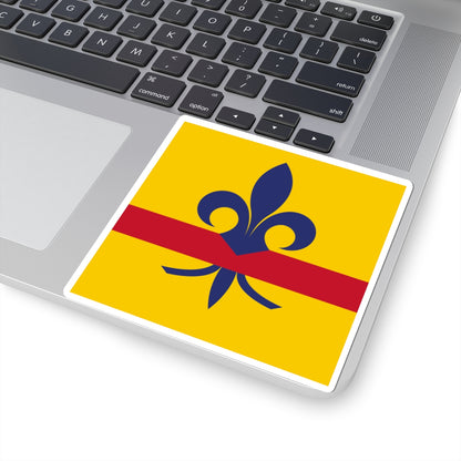 Flag of Pertuis France (France) STICKER Vinyl Kiss-Cut Decal