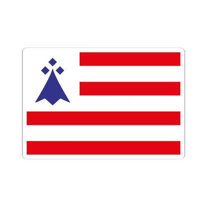 Chtou District Flag (France) STICKER Vinyl Kiss-Cut Decal