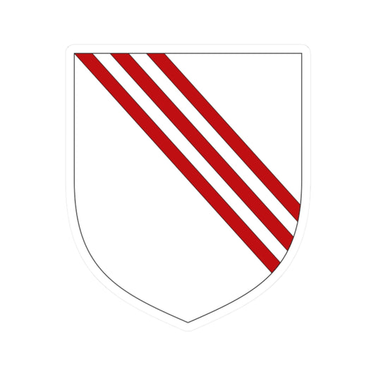 Arms of Baron Byron (England) (Coat of Arms) STICKER Vinyl Kiss-Cut Decal