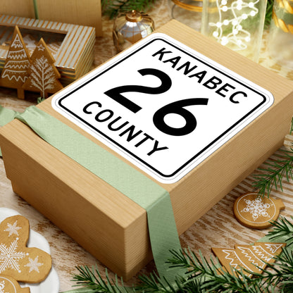 Kanabec County 26 MN (Minnesota) (Road Sign) STICKER Vinyl Kiss-Cut Decal