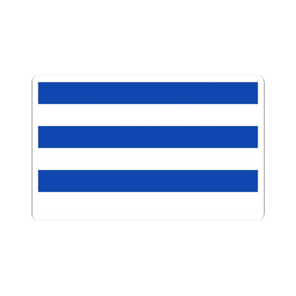 Flag maritime lugo (Spain) STICKER Vinyl Kiss-Cut Decal
