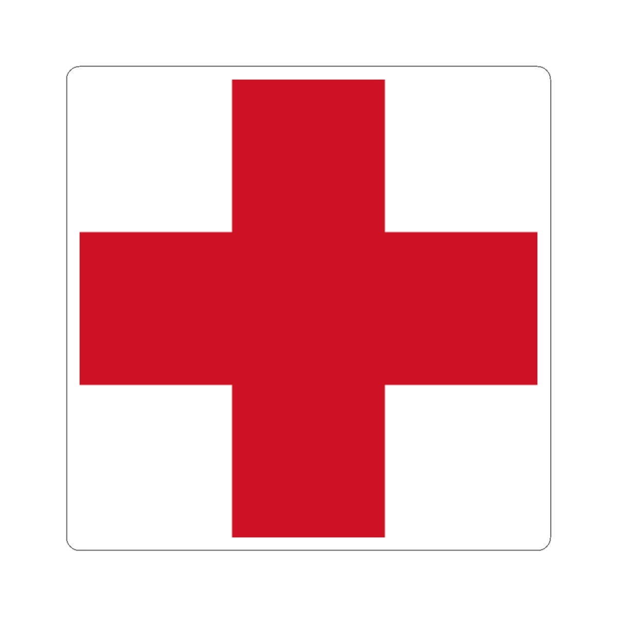 Flag of saint george (England) STICKER Vinyl Kiss-Cut Decal