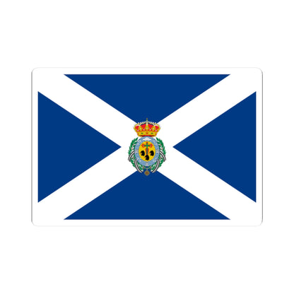Flag Santa Cruz de Tenerife province (Spain) STICKER Vinyl Kiss-Cut Decal