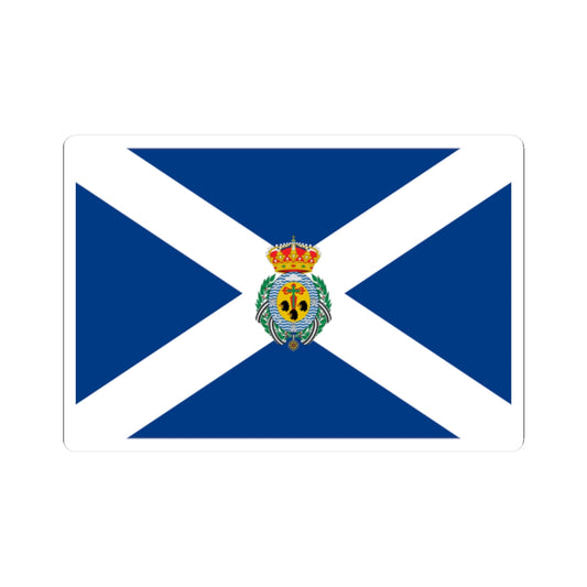 Flag Santa Cruz de Tenerife province (Spain) STICKER Vinyl Kiss-Cut Decal
