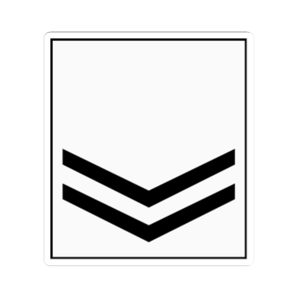 Kenya AirForce OR 4 (Kenya) (Military Rank) STICKER Vinyl Kiss-Cut Decal