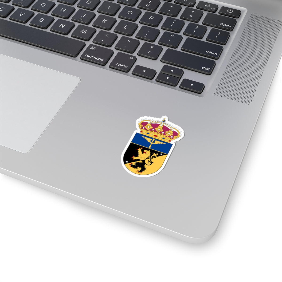 Skaraborgs flygflottilj vapen (Sweden) (Coat of Arms) STICKER Vinyl Kiss-Cut Decal