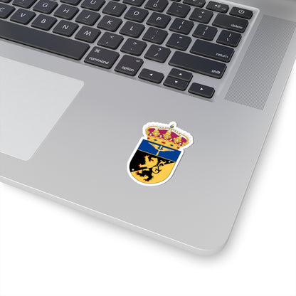 Skaraborgs flygflottilj vapen (Sweden) (Coat of Arms) STICKER Vinyl Kiss-Cut Decal