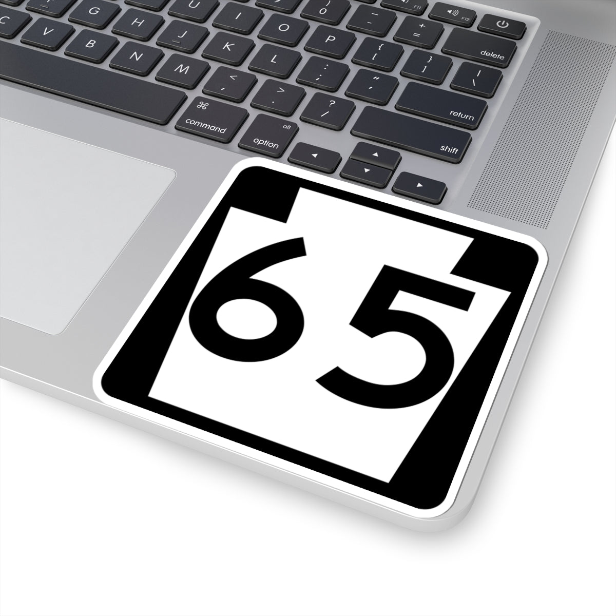 PA-65 (Pennsylvania) (Road Sign) STICKER Vinyl Kiss-Cut Decal