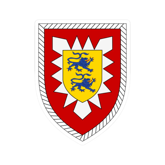 6. Panzergrenadierdivision Bundeswehr (Germany) (Coat of Arms) STICKER Vinyl Kiss-Cut Decal