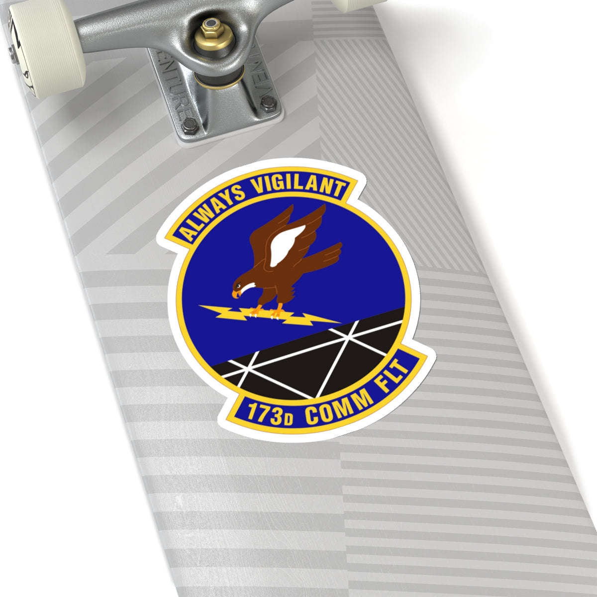 173d Communications Flight (U.S. Air Force) STICKER Vinyl Kiss-Cut Decal-The Sticker Space