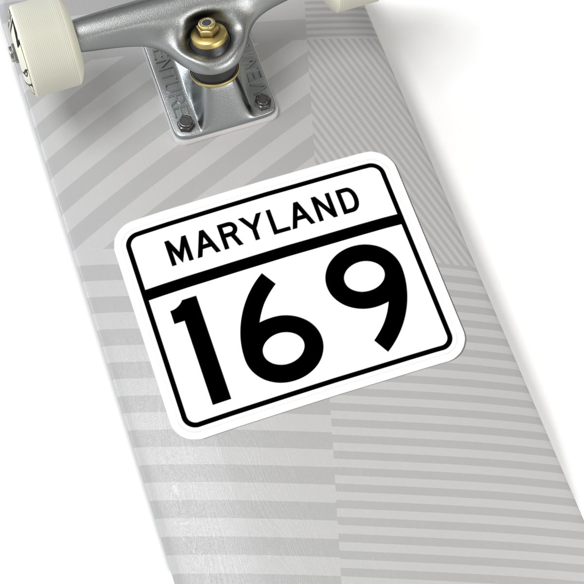 MD Route 169 (Maryland) (Road Sign) STICKER Vinyl Kiss-Cut Decal