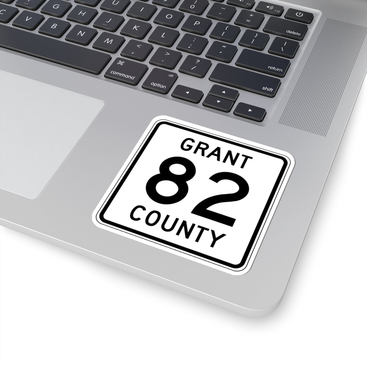 Grant County Route 82 MN (Minnesota) (Road Sign) STICKER Vinyl Kiss-Cut Decal