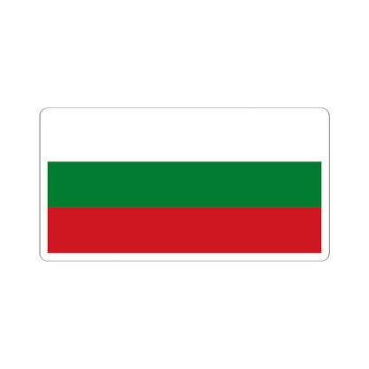 Hybrid flag of Belarus 1918 1991-1995 and 2012- (Belarus) STICKER Vinyl Kiss-Cut Decal