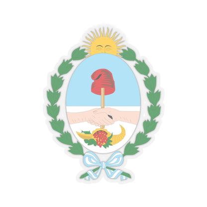 Coat of Arms Mendoza Argentina - STICKER Vinyl Kiss-Cut Decal
