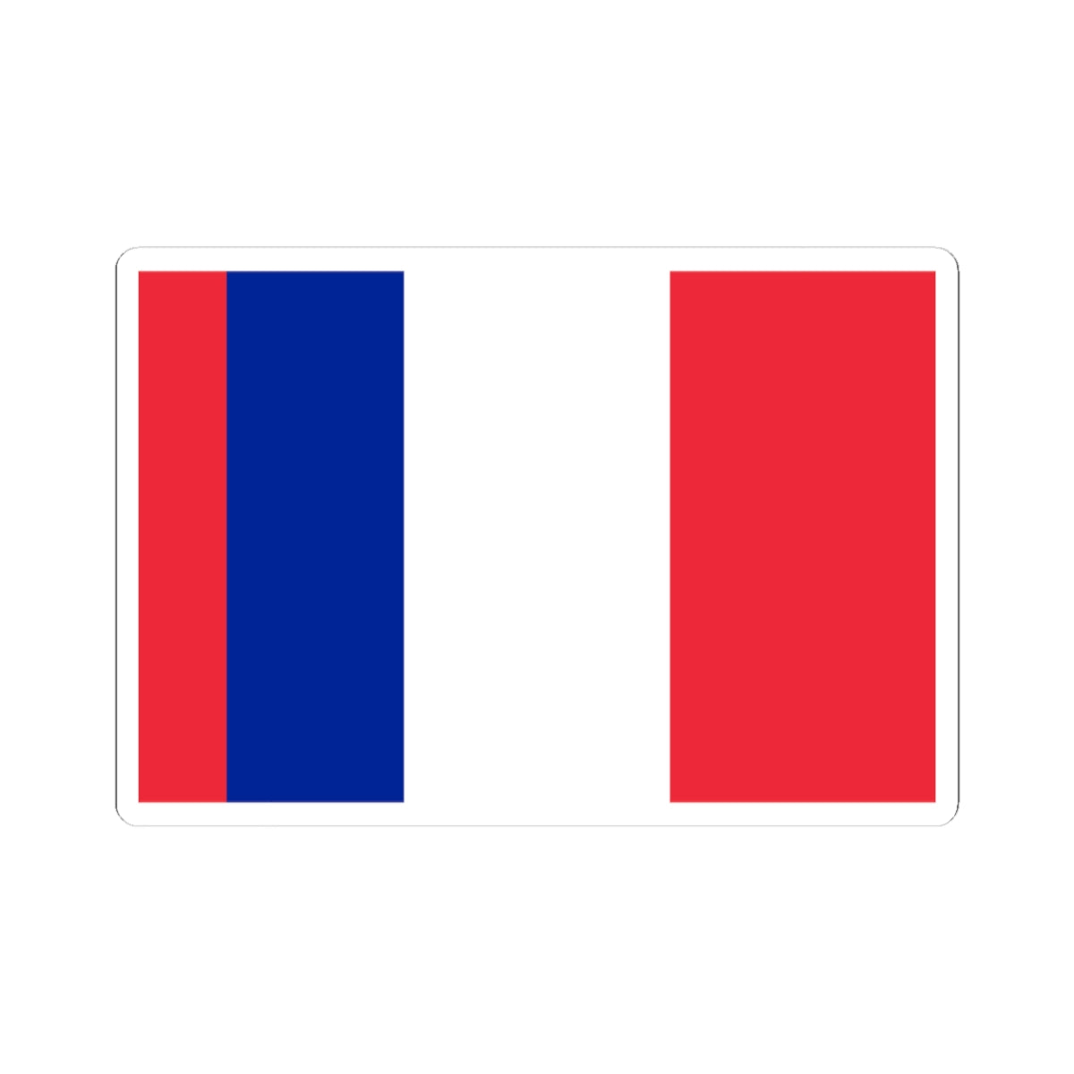 Flag of France Bastille Day 2018 (France) STICKER Vinyl Kiss-Cut Decal