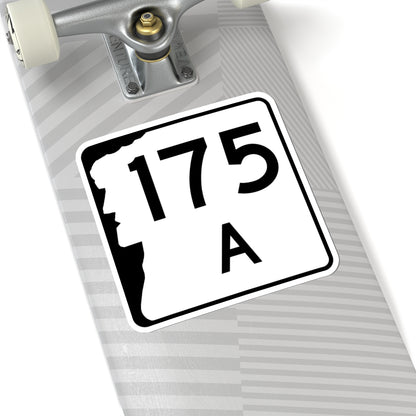 NH Route 175A (New Hampshire) (Road Sign) STICKER Vinyl Kiss-Cut Decal
