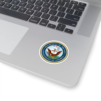 Seal of the United States Department of the Navy - STICKER Vinyl Kiss-Cut Decal