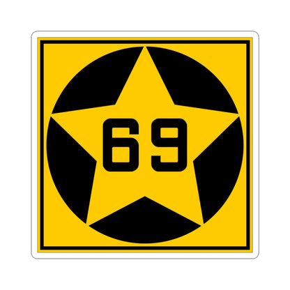 MN-69 1920 (Minnesota) (Road Sign) STICKER Vinyl Kiss-Cut Decal
