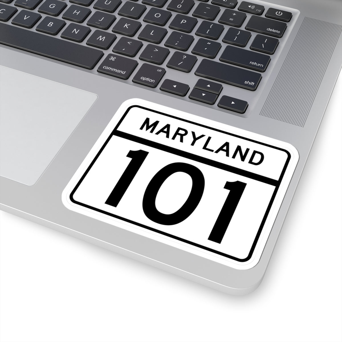 MD Route 101 (Maryland) (Road Sign) STICKER Vinyl Kiss-Cut Decal